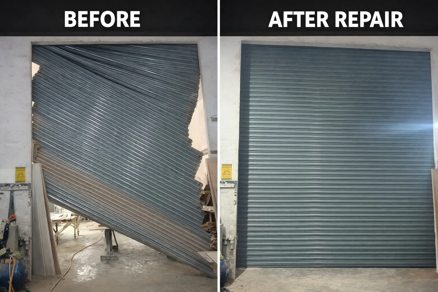 Emergency roller shutter repair Singapore for stuck shutter doors and urgent breakdown service