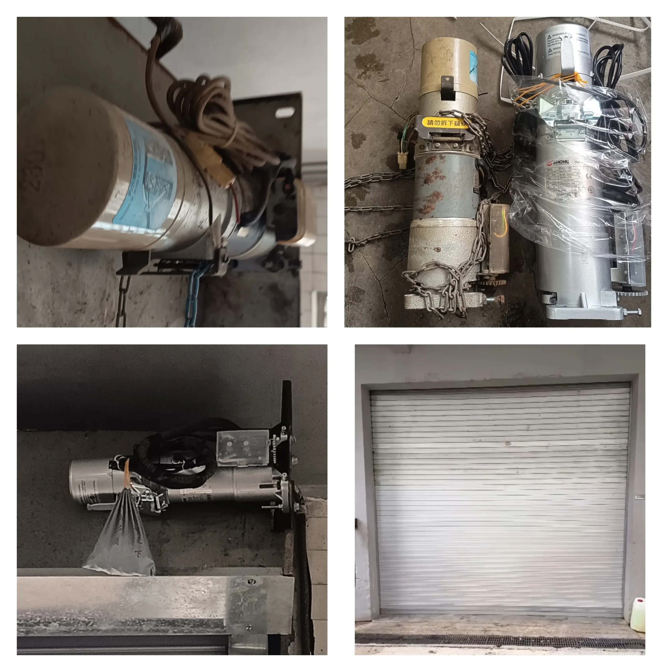 Roller shutter motor repair and replacement service in Singapore